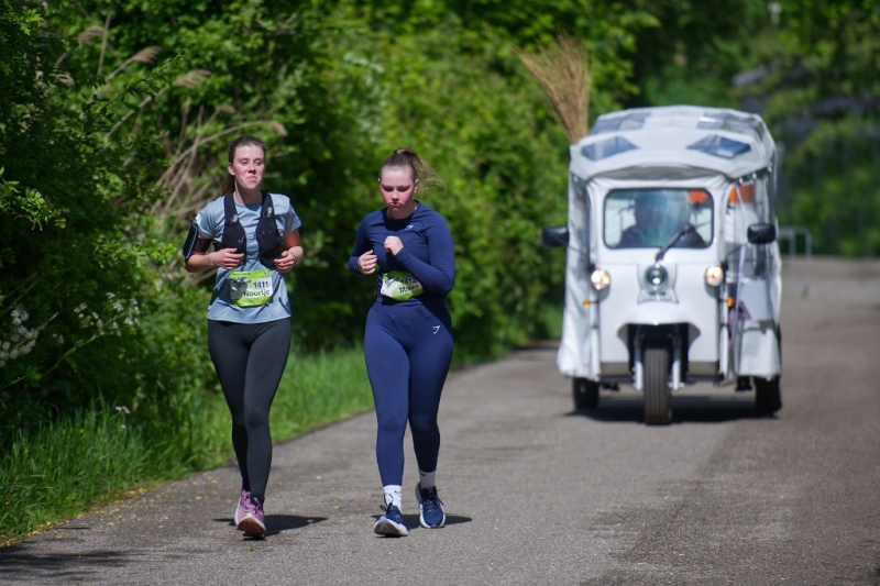 2 km verschil